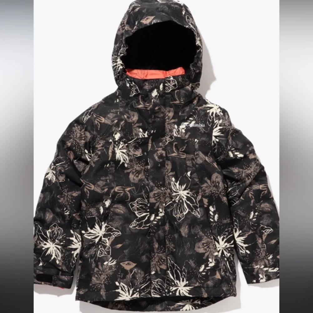 Columbia Girls Whirlibird II Interchange Jacket 3in1 Snow, Watrprf Size M 10-12